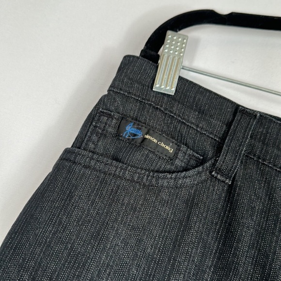 Simon Chang Black Straight Jeans - Picture 3 of 8